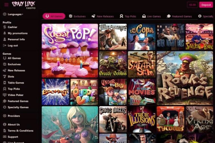 Crazy Luck Casino Mobile App: Download the Best Gaming Experience APK