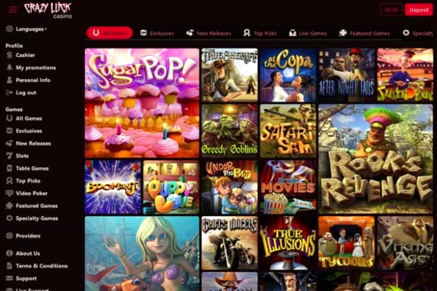 Crazy Luck Casino No Deposit Bonus Explained